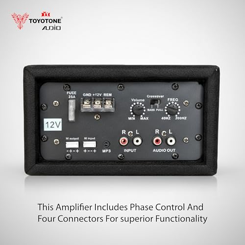 Image of 12V, 150W Peak Power Pure Bass Automotive Car Amplifier Stereo Power Mono Amplifier MOSFET Carpet Finish Based for Without amp Subwoofer /Passive Bass Tube