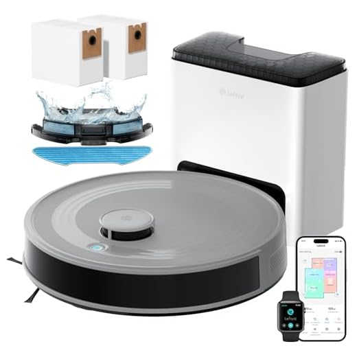 M2S Plus Self-Emptying Robot Vacuum