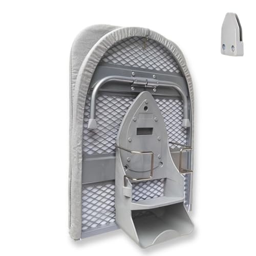 ironing boards, Desktop Folding Ironing Board, Small Home, Hanging Storage Quick opening(Grey)
