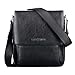 Leathario Men's Crossbody Bag, Vegan Leather, Shoulder Purse Side Sling Satchel, Small Messenger for Travel Work Daily