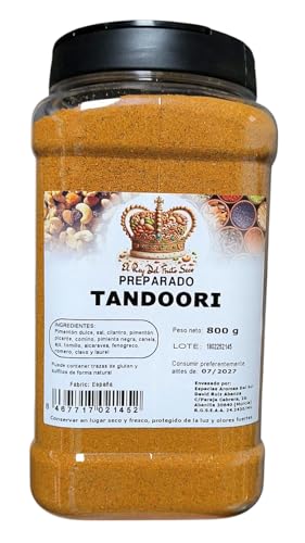 Especias Tandoori 800 gr - especia india - especia indú - El Rey del Fruto Seco