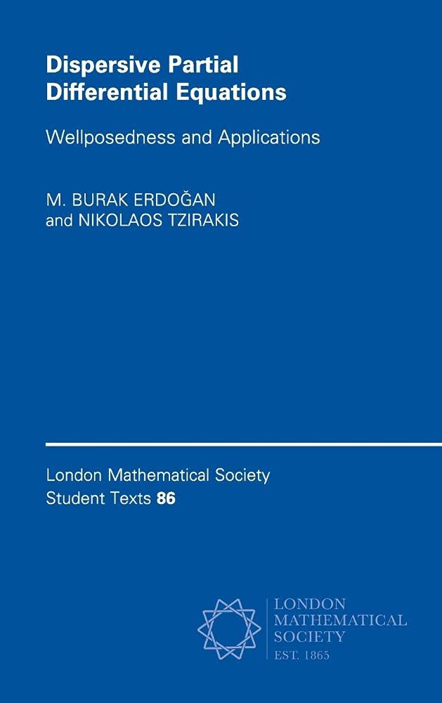 Buy Dispersive Partial Differential Equations — BookShops.in