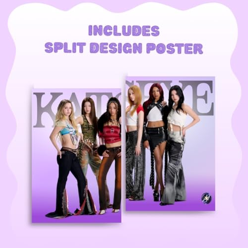 Image of Funk You Store Katseye Posters (Set of 8) | Katseye Photocards A4 Posters of Lara, Sophia, Yoonchae, Megan & more for Wall, Bedroom, Living room | Songs Poster for Wall | Glue Dots Included (D 041)
