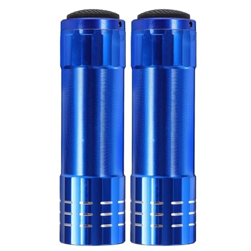 Lot de 2 coffres de dérivation - Compartiments secrets de style lampe de poche - Rangement discret - Cachette d'argent - Rangement sécurisé pour argent liquide, objets de valeur - 8,3 x 2,4 x 2,4 cm