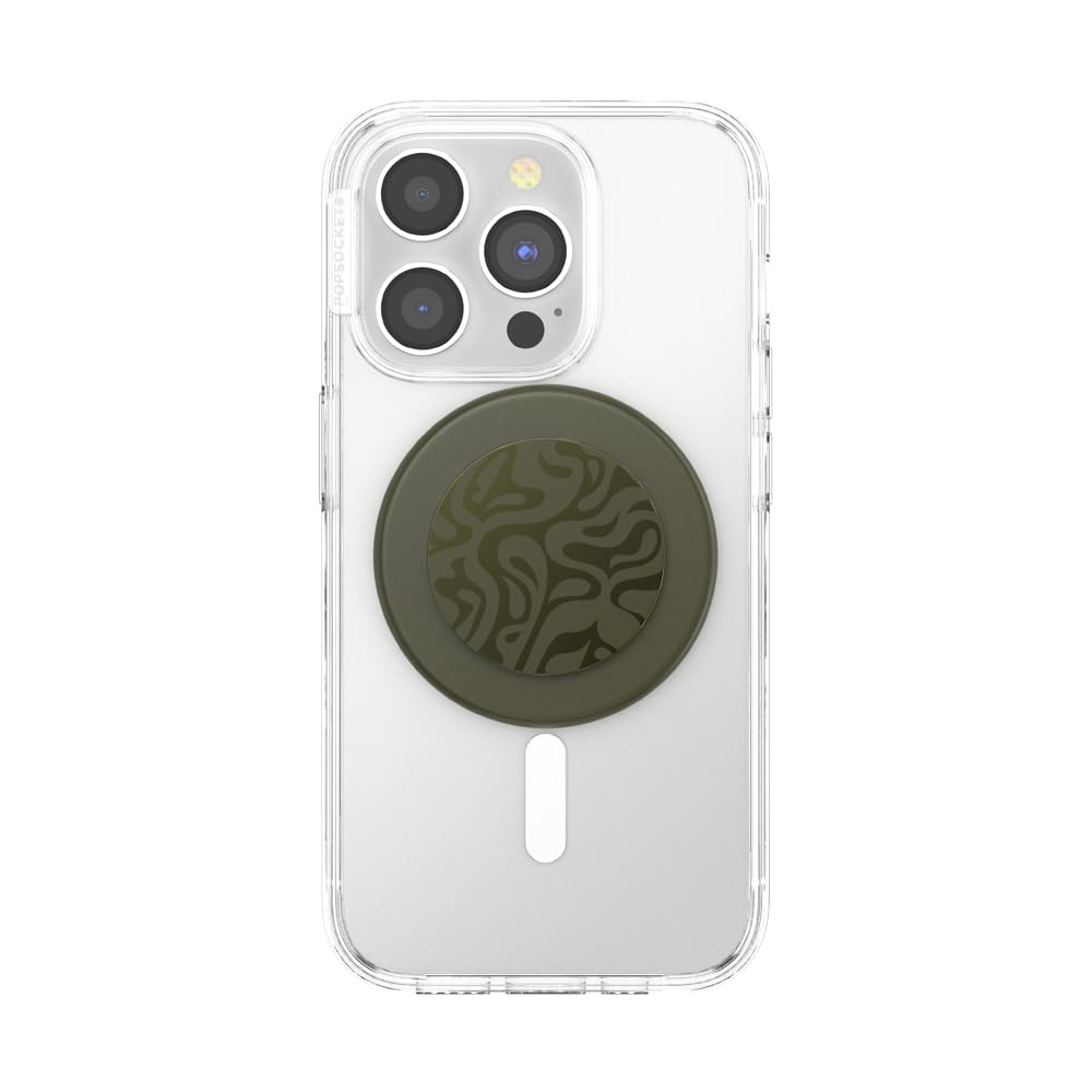 Popgrip Round Magsafe PopSockets PopGrip For MagSafe, Magnetic