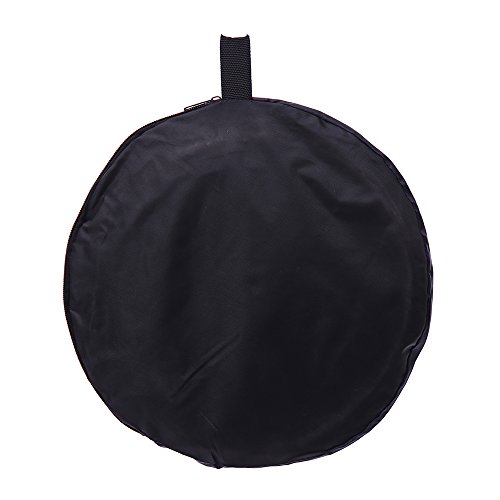 Image of 43 inch /110cm 5-in-1 Light Reflector for Photography Collapsible Multi-Disc Round with Bag - Translucent, Gold, Silver, Black and White for Studio Photography Lighting and Outdoor Lighting