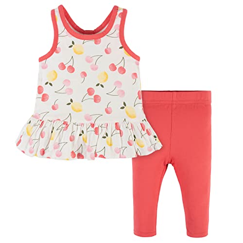 Image of Gerber Baby Girls' Tunic and Legging Set