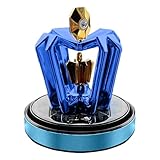 Solar-Auto-Lufterfrischer – 3,94 x 3,94 x 3,74 Zoll, Armaturenbrett-Diffusor, drehbare Krone mit rotem -Duft | Kfz-Geruchsbeseitiger für frischen Innenraumgeruch, langanhaltender Komfort bei SUV