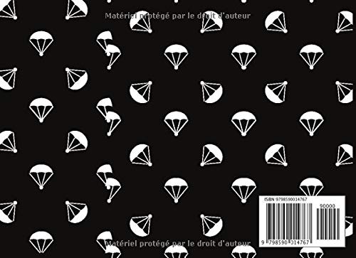 Miniatura 2 de Passion PARAPENTE Carnet de Vol Journal de vol essentiel pour les amateurs de sports aériens pour enregistrer sauts. Ce carnet aide à suivre vos