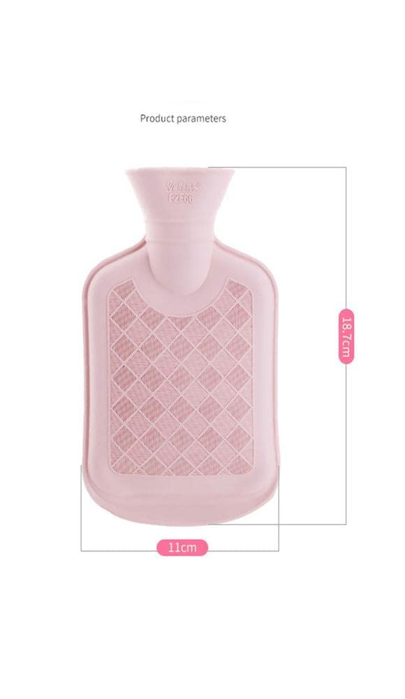 Borsa per acqua calda con copertura Animale Cartoon 350 ml Borsa per acqua calda in gomma per alleviare il dolore mani piedi più caldo regalo per donne ragazze - Mix - 4 pezzi