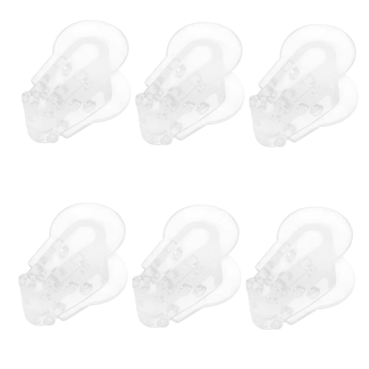 Ipetboom 3Pairs Overlapping Toe Correctors Foot Toe Separators for Men and Women Comfortable Bunion Relief Tool Suitable for All Shoe Styles Reusable and Washable