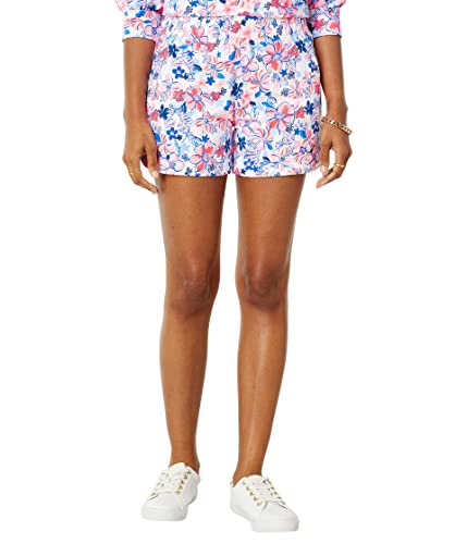 Lilly Pulitzer Kylar Knit Shorts Resort White...