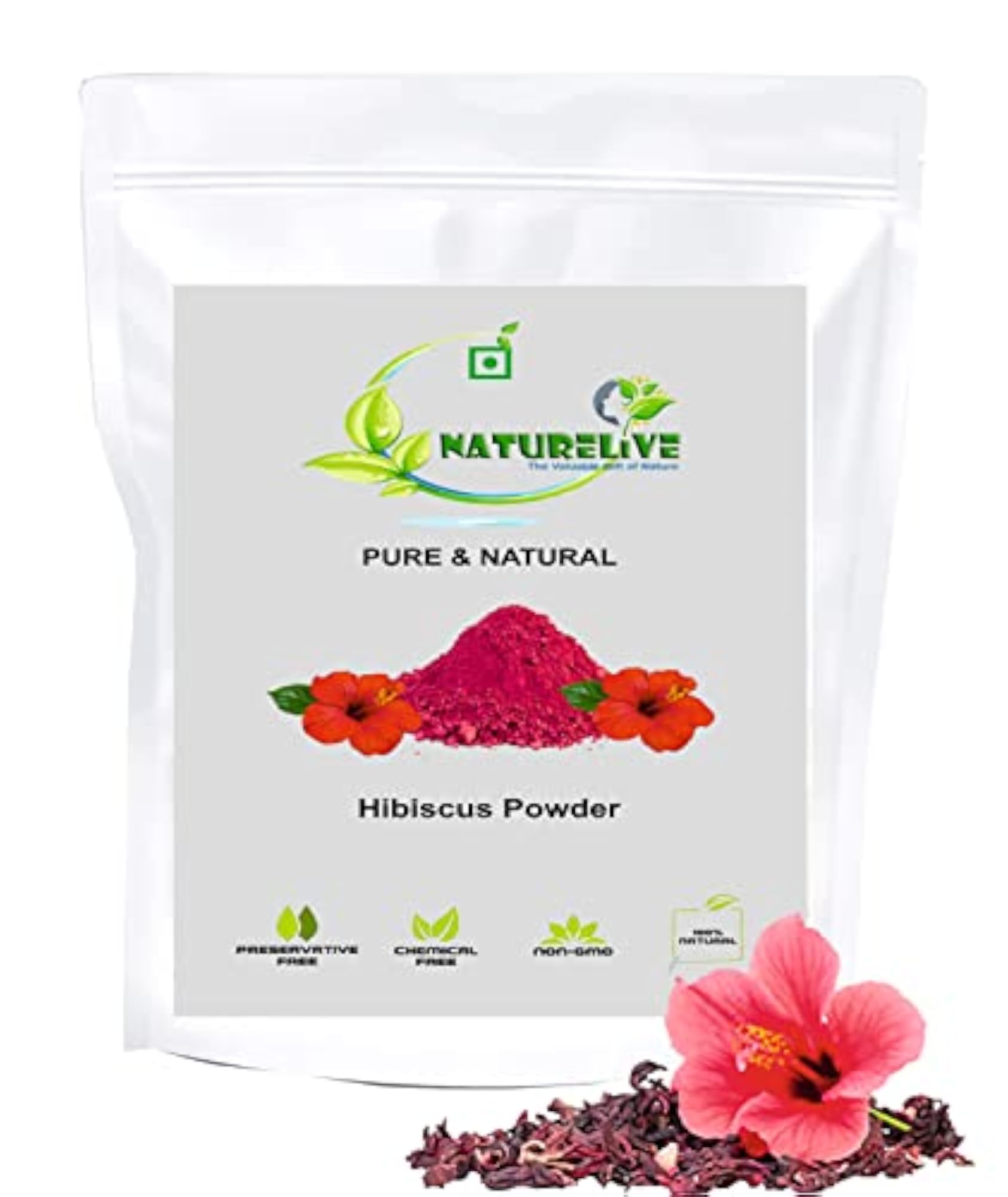 Hibiscus Powder for Face & Hair - 200g