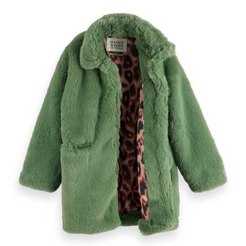 Faux Fur Coat for Girls by Scotch & Soda3