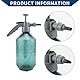 Hihaha Sprühflasche/Außengartensprüher für Garten, Innen- und Außenbereich, Hausreinigung/Einstellbarer Kunststoff 2L / 1 Stück Blau