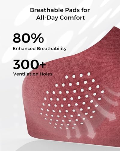 Image of Momcozy Hands-Free Pumping Bra, Breathable Tencel Fabric Breast Pump Bra | Stable hands-free pumping with 300+ air holes for 80% more breathability and eco-friendly plant fibers for all-day support