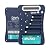 Battery Tester, Dlyfull LCD Display Universal Battery Checker for AA AAA C D 9V CR2032 CR123A CR2 CRV3 2CR5 CRP2 1.5V/3V Button Cell Batteries, 1x AAA Batteries Included
