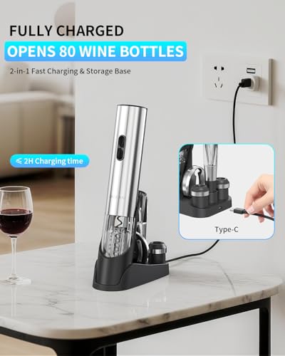 Automatic Wine Bottle Opener and Aerator