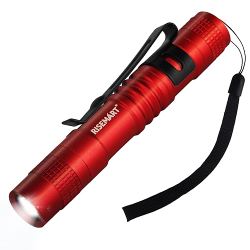 RISEMART LED懐中電灯 超軽量小型モデル