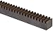 Martin R20X2 Gear Rack, 14.5? Pressure Angle, 2 feet Long, High Alloy Steel, Inch, 20 Pitch, 0.375" Wide, 0.375" Thick, 0.325" Pitch Line Backing