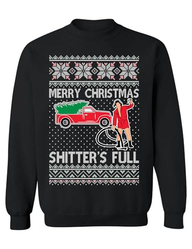 ALLNTRENDS Ugly Christmas Sweater Shitter's Full