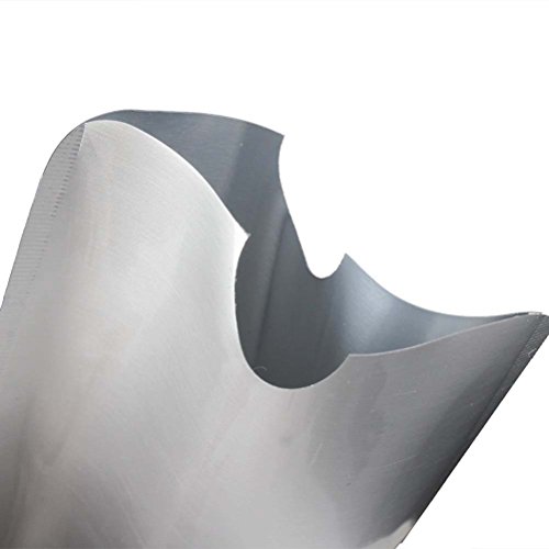 UEETEK 10pcs RFID Blocking Sleeve Holder Credit Card Sleeve Protectors Travel Identitiy Theft Protection Waterproof(Silver)4