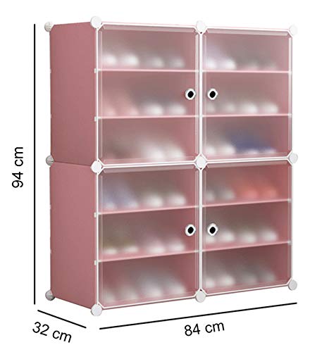 Image of G-KAMP Multipurpose Portable Folding Shoe Racks for Home Organizers with Water-Resistant Metal Collapsible Shoe Stand (Please Make According to First Image)