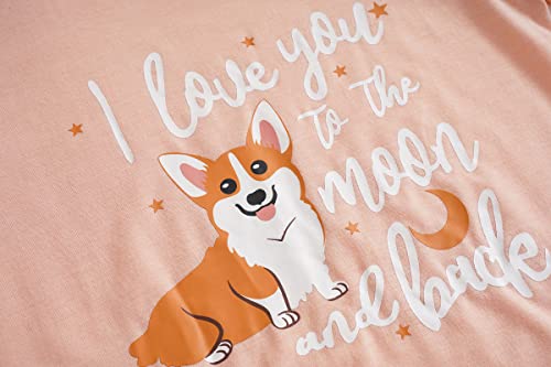 Vopmocld Young Girls Lovely Bunny Pajama Sets Cotton Long Sleeve Pjs Clothes Sleepwear Shirts3