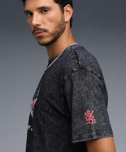 Image of Puma RCB 2026 Men's Printed Vintage Tee | IPL 2026