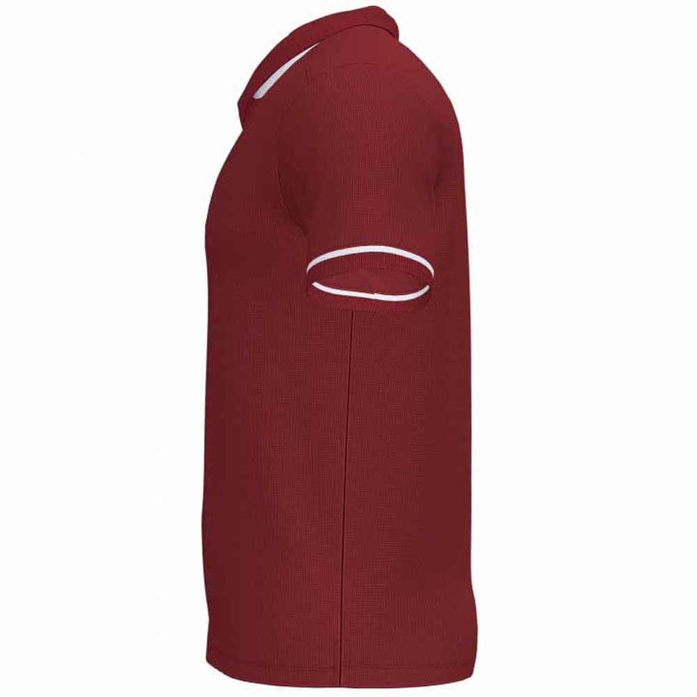 Joma Men's Championship VI Polo Shirt White/Burgundy, Bordeaux White, 3XS - Image 4