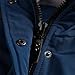 YYNUDA Damen Winterparka Dicker Warm Lang Wintermantel mit Fellkapuze Winter Jacke Outdoor Jacke für Winter Navy blau L
