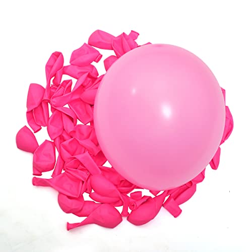 Image of 300 Pack Pink Balloons 12 inch Pink Latex Party Balloon Bulk for Various Party Events Decorations