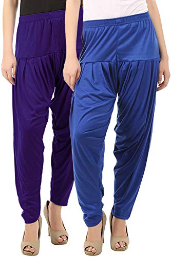 Image of Buy That Trendz Patiala Salwar for Women Relaxed Fit Viscose Patiyala Salwar Harem Bottom Pants