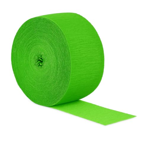 SKYREN Lime Paper Streamer Roll 150 ft