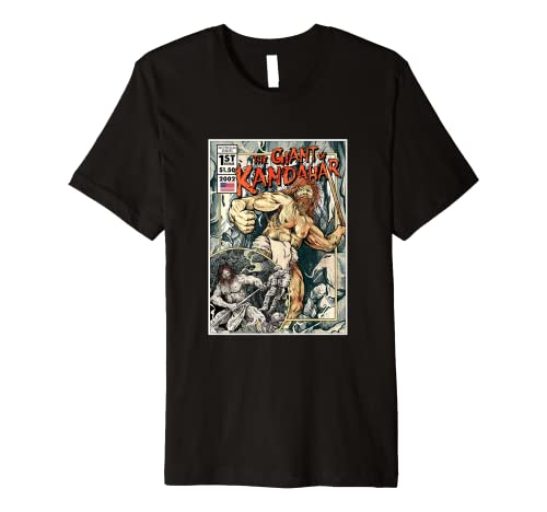 The Giant of Kandahar - Genesis 6 Nephilim Comic Cover Premium T-Shirt