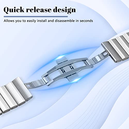 LanQii 26 mm QuickFit Bracelet for Garmin Fenix 8 51 mm/Fenix 7X Pro Solar/7X/6X/Fenix 6X Pro - Image 3