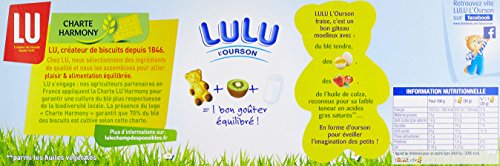 Gâteaux Fourrés À La Fraise 'ourson Lulu Lu La Boîte De 5 Sachets 150 G - vue 4