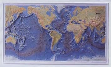 Ocean Floor Topography Map Amazon.com : Hubbard Scientific 3D World Ocean Floor Map | A True Raised  Relief Map - You Can Feel The Terrain | Vacuum-Formed Molded Map | 38.5″ X  23″ | Detailed Topography : Raised Globe : Office Products