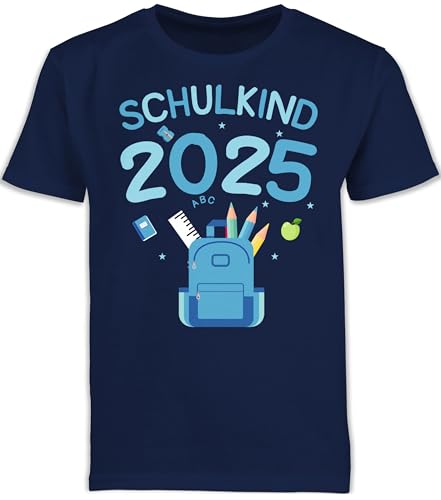 Kinder T-Shirt Jungen Schulanfang - Einschulung Junge - Schulkind 2025 I -...