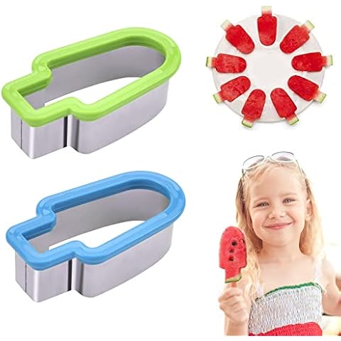 Vibbang 2Pcs Kreativer Wassermelonen Schneider Cover