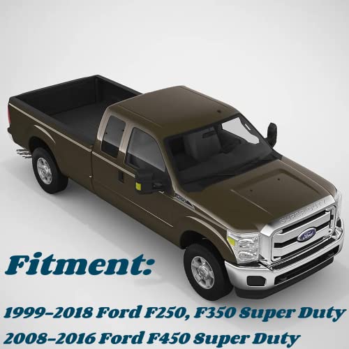 Truck Bed Rails Compatible With 1999-2018 Ford F250 F350 Super Duty, 2008-2016 Ford F450 Super Duty Truck Crossmember Long Bed Floor Support Truck Bed Support Bed Rebuilding Kit, 5 Steel Rails #TOP6