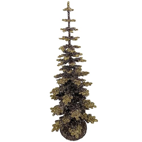 Alexander Taron Schaller Paper Mache Tree with Gold Edges- 25cm. Made in Germany.