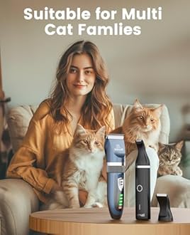 oneisall Cat Clippers for Matted Hair