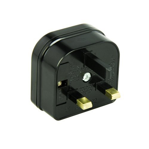 Adaptador de corriente de Reino Unido a enchufe europeo