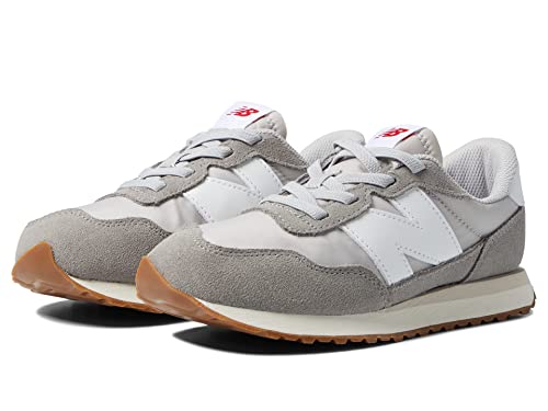 New Balance Kids 237 Bungee Sneaker, MARBLEHEAD/MOONBEAM, 10.5 W Little Kid (4-8 Years)2