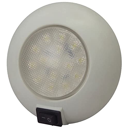 T-H Marine LED-51829-DP LED Surface Mount Dome Light, Cool White