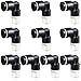 TAILONZ PNEUMATIC Male Elbow 1/4 Inch Tube OD x 1/4 Inch NPT Thread 90 Push to Connect Fittings PL-1/4-N2 (Pack of 10)