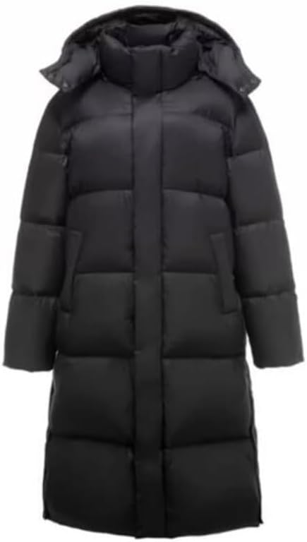 Down Jacket Men's Winter White Duck High Street Pures Color Long Wear