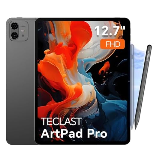 TECLAST Tablet Android Tablets 12.7 Zoll, Dual SIM LTE, Gaming Tablet Helio G99, 20GB RAM 256GB ROM, 10000mAh, Widevine L1, GPS/GMS, TypeC Anschluss, 30W Schnellladung, Stift inkl.