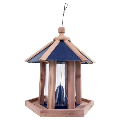 Amish Made Cedar & Recycled Plastic Gazebo Bird Feeder with